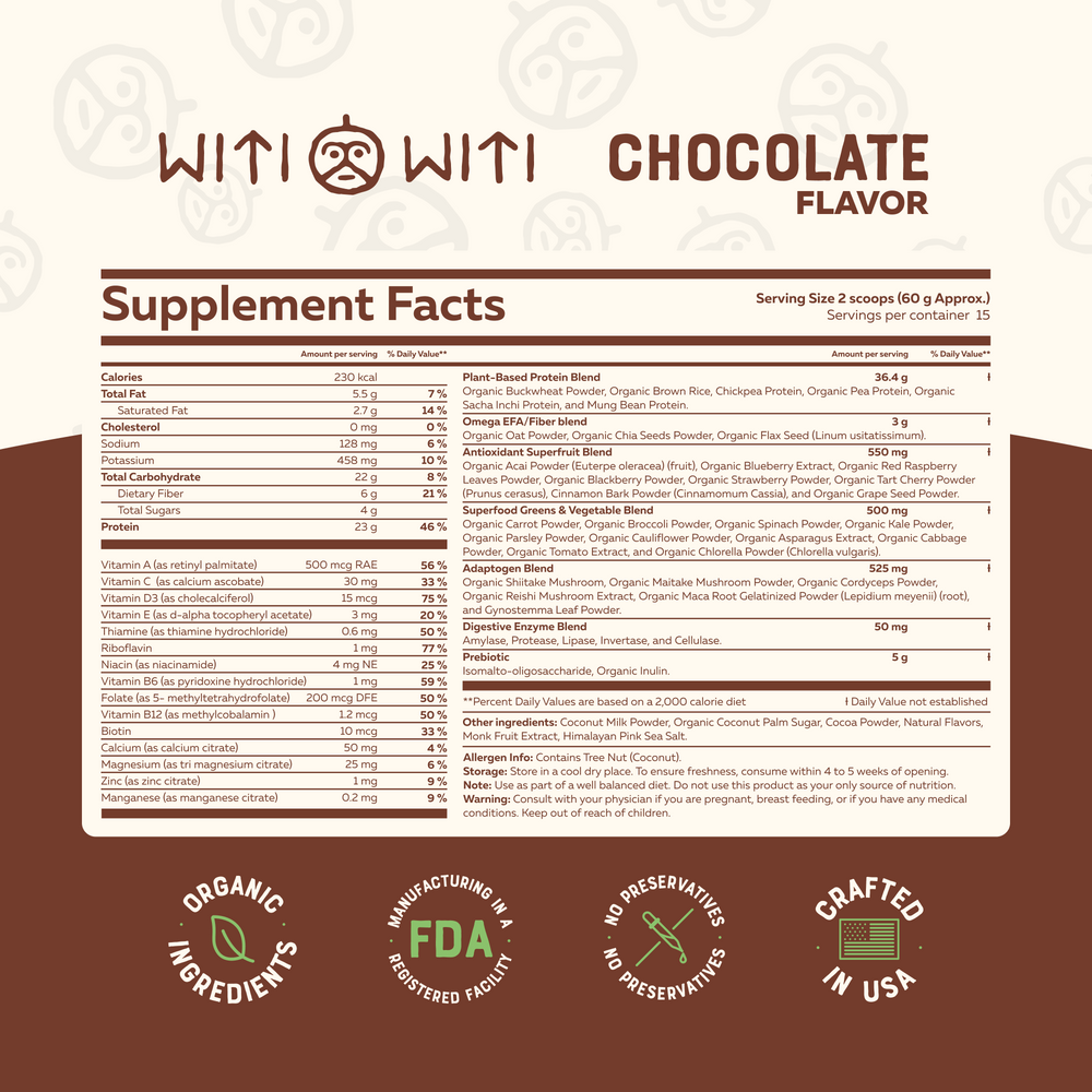 All-In-One Superfood Shake Chocolate flavor